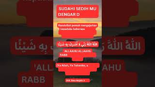 SUDAHI SEDIH MU DENGAR DZIKIR INI#sedih#dzikir#ajar