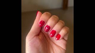 #unhas #nails #esmalte #esmaltevermelho #unhasemcasa ❤️🥰💅🏻