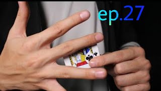 Vanishing half card magic trick and tutorial ep.27🔥