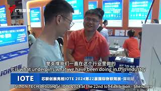 Exclusive Interview with SILION TECH CEO Sun Hai at IOTE 2024 Shenzhen | RFID Innovation