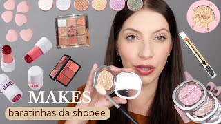 MAIS COMPRINHAS de MAKE BARATINHA DA SHOPEE 😯 | Choice official shop