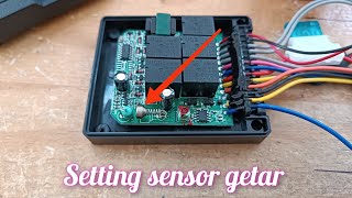 cara setting sensor getar alarm motor secara manual dijamin berhasil