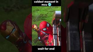 Coldest moment in mcu 🥶 wait for end #shorts #spiderman #marvel