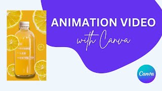 Design Animation Video in Canva | Canva Animation | Animation Video Ads | Video Editing