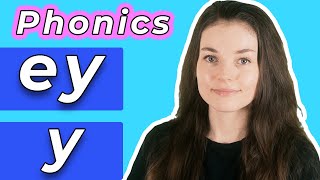 Adult Phonics: e vowel sound/Long e sound (ey , y) Part 2