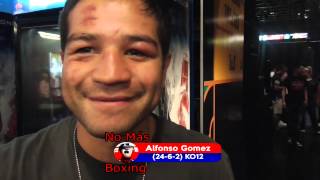 Alfonso Gomez wants a Canelo Rematch