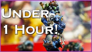 SPEED PAINTING A Blood Bowl Troll!