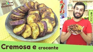 BATATA DOCE FRITA COM PÁPRICA NA AIRFRYER | Receitas na Airfryer