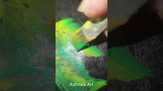 One Stroke Painting White-Yellow Hydrangeas. Video #148 #drawing #art