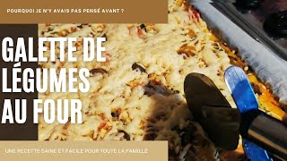 TARTE DE LÉGUMES AU FOUR SANS PÂTE🧅🥕🧄🫒🍅N°69