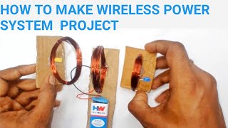 How to make wireless power transmission system project@techfact198