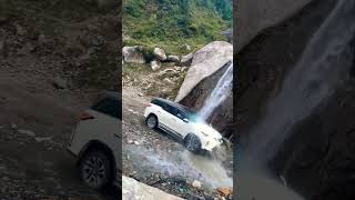 Jat Jatni feat  khasa aala chahar Song in Fortuner In waterfall 🔥🤍🤍🔥