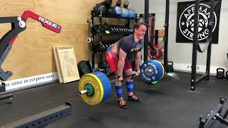 5/21/18 Deadlift 400x1@9 ws 2/4