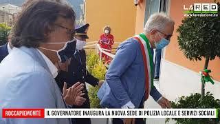 Roccapiemonte: De Luca inaugura la nuova sede di Polizia Locale e Servizi Sociali