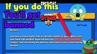 Brawl Stars New ban feature|Doing self goal leads to ban|Aragog Gaming