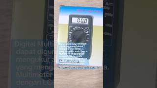 Vastar Pocket Size Digital Multimeter - DT830B - Black | 3 Serangkai Teknik