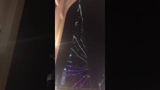 Burj Khalifa Light show