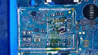 Removing Wireless BGA IC under Metal Shiled #emmc