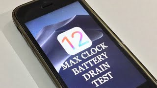 iOS 12 Official iPhone SE Battery Drain Test