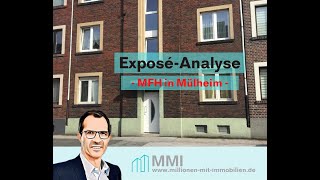 Exposé Analyse  Mehrfamilienhaus in Mülheim Styrum