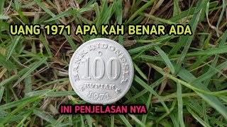 UANG KUNO KOIN 100 RUPIAH TEBAL TAHUN 1971 YANG SEDANG VIRAL