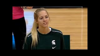 Nebraska vs Michigan State Volleyball 2017 (Oct 27)