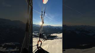 Paragliding Lenk im Februar ❤️‍🔥