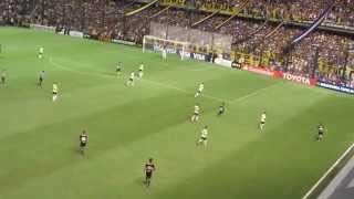 Boca vs Zamora - desde el palco