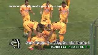 Gol de Leonardo Marinucci a San Jorge de Tucumán