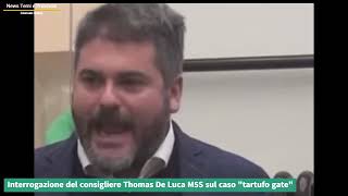 Interrogazione del consigliere Thomas De Luca M5S sul caso "tartufo gate"