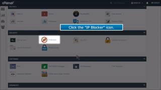 How to use the IP Blocker in cPanel