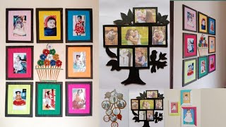 DIY 4 PHOTO FRAME IDEAS || Home Decor Ideas || Cardboard Photo frame Ideas