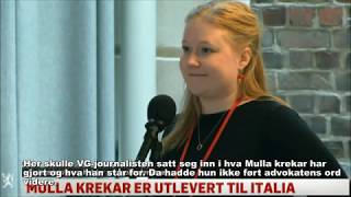 Norske journalister viser rørende omtanke for Mulla Krekar etter han ble sendt ut