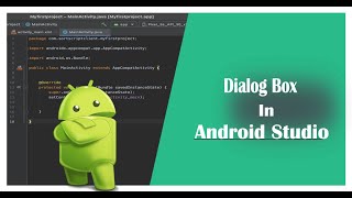 How to Create Alert Dialog Box in Android Studio