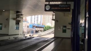 [BPLRT] CX-100 Set 103 arriving Bukit Panjang (Service A)