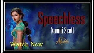 Aladdin SPEECHLESS song | Disney's Aladdin