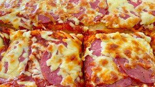 Easy pizzas with Garlic Bread//Kids favourite pizza//Easy after school snack