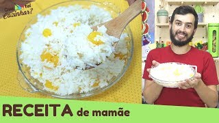 ARROZ COM MANDIOQUINHA / BATATA BAROA super fácil de fazer