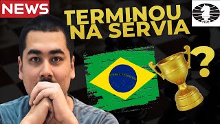 BRASILEIRO termina o TORNEIO INTERNACIONAL na Servia