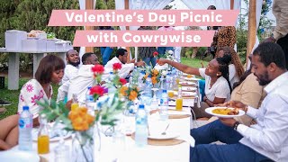 Valentines Day Picnic Setup for Our Customers | Vals Date at Cowrywise.