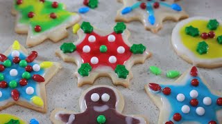 Christmas Cookies Recipe | Sugar Cookies Recipe | How To Make Sugar Cookies At home