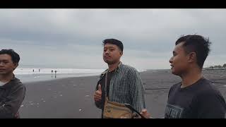 CB nyasar ke pantai bersama win