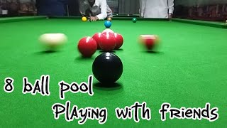 8 Ball pool playing with friends || 8 Ball pool || snooker Tonight #8ballpool