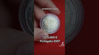 portogallo 2007 2€ rara dedicata alla presidenza europea coin