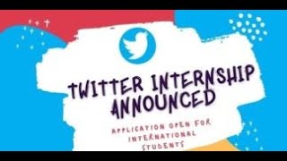 Twitter Internship Program 2022 | Twitter Career