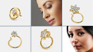 Diamond Nose Pin Collection for Women | New Collection