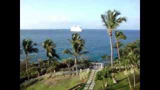 St. Thomas Marriott Resort Sunrise and Cruise Ship