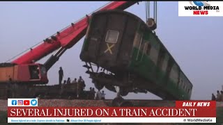 TRAIN ACCIDENT// Pakistan Express Train Kills Dozens in derails  as Several Injured  #news.