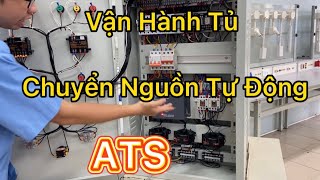 Vận hành tủ chuyển nguồn tự động ATS