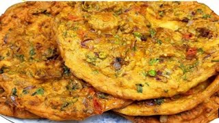 #Food World |Basan wala Nan fry |Fry Nan Recipe|Nan Pakora Recipe|Bazar Jaisa Fry Nan ab ghar p bany